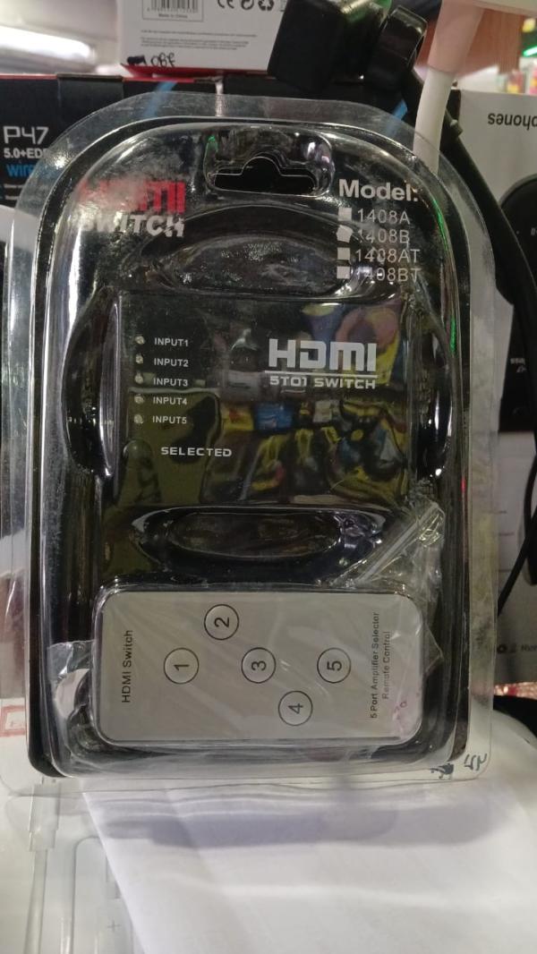ADAPTADOR SWITCH HDMI 5 EN 1 FC-8816