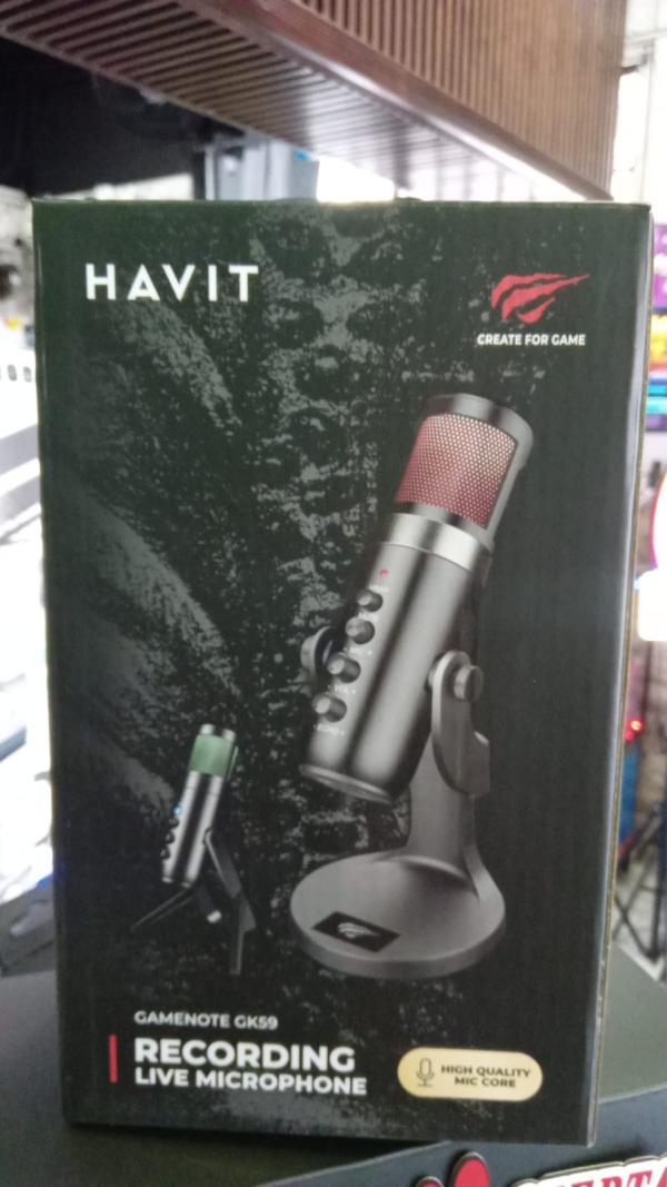 MICROFONO HAVIT GK59